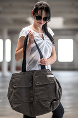 Waxed Cotton Ultimate Utility Tote